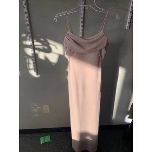 Peach/Nude Formal Dress